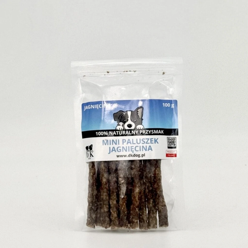 100% jehněčí tyčinka pro psy 100g - sušený pamlsek