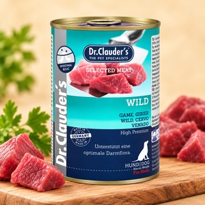 Dr.Clauder´s Wild (zvěřina) 400g dog