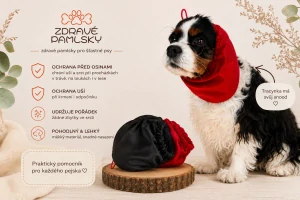 Ušanka pro psy – ochrana uší proti osinám | Snoody