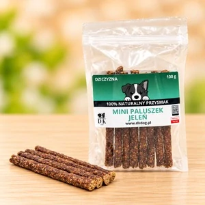 100% jelení tyčinka pro psy 100g - sušený pamlsek