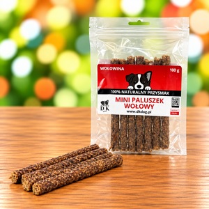100% hovězí tyčinka pro psy 100g - sušený pamlsek