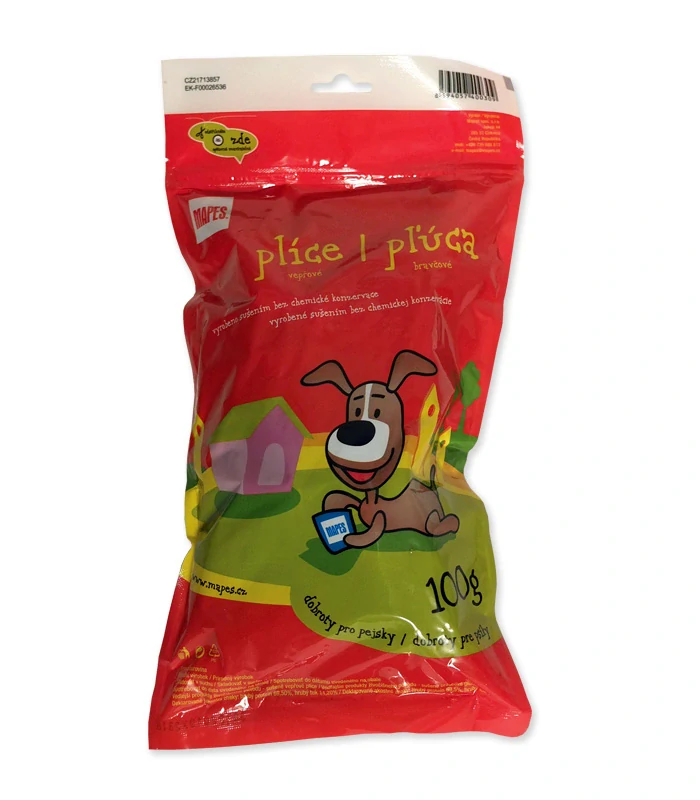Sušené vepřové plíce 100g