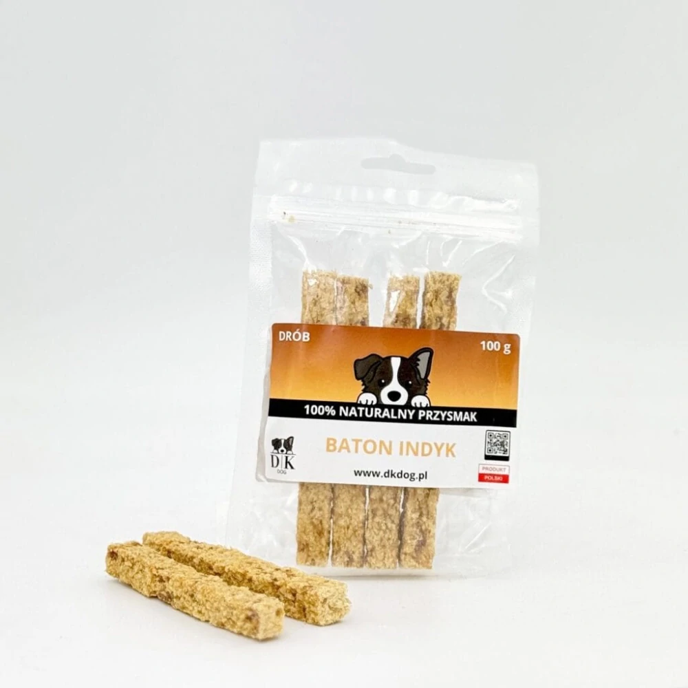 100 % krůtí tyčinka pro psy 100 g – sušené maso