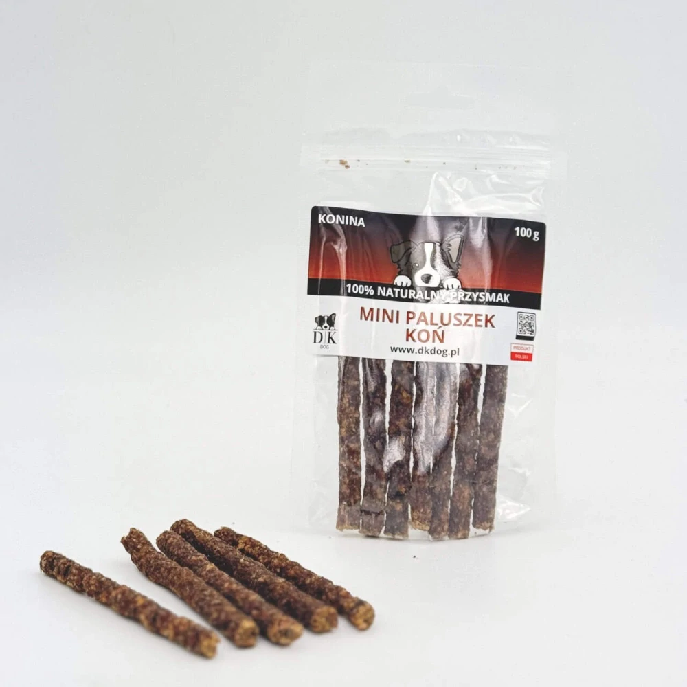 100 % koňská tyčinka pro psy 100g – sušené maso 100 g