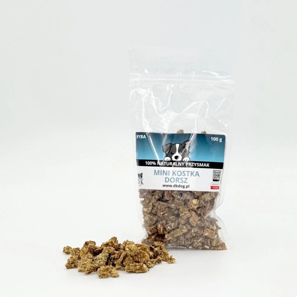 Mini kostka treska 100g