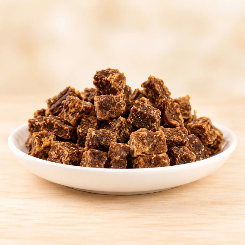 100 % jehněčí midi kostky pro psy 100 g – sušené maso
