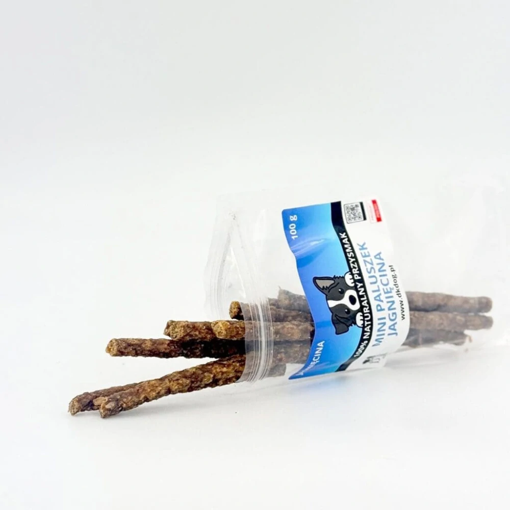 100% jehněčí tyčinka pro psy 100g - sušený pamlsek