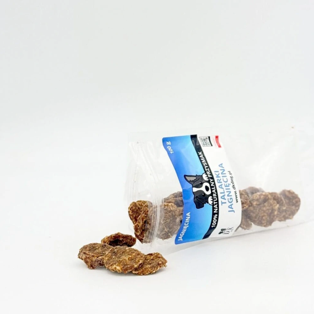 100% jehněčí placičky pro psy 100g - sušený pamsek