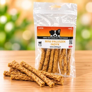 100 % krůtí tyčinka pro psy 100 g – sušené maso